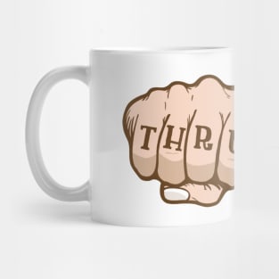 Thru Hike Knuckle Tattoo Mug